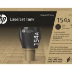 HP 154A - povprečni donos - črna - originalna - polnjenje tonerja