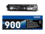 Brother TN900BK - črna - originalna - kartuša s tonerjem - slika 2
