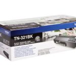 Brother TN321BK - črna - originalna - kartuša s tonerjem