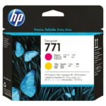 HP 771 - rumena, škrlatna - tiskalna glava