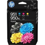 KOMPLET ČRNIL HP 950XL ČRNO IN 951 CYAN / MAGENTA / RUMENA ZA OFFICJETPRO 810e
