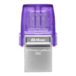 Kingston DataTraveler microDuo 3C - Pomnilniški ključek USB - 64 GB