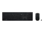 Lenovo Professional - komplet tipkovnice in miške polne velikosti - QWERTZ - slovenščina - siva Vhodna naprava - slika 2