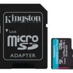 Kingston Canvas Go! Plus - bliskovna pomnilniška kartica - 128 GB - microSDXC UHS-I