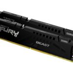 Kingston FURY Beast - DDR5 - komplet - 32 GB: 2 x 16 GB - DIMM 288-pinski / PC5-48000 - brez predpomnjenja