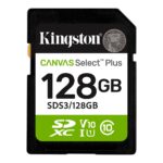 Kingston Canvas Select Plus - bliskovna pomnilniška kartica - 128 GB - SDXC UHS-I