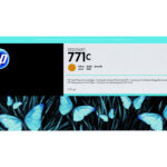 HP 771C - rumena - originalna - kartuša s črnilom